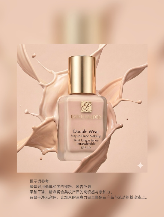 高级美妆流体生成图